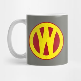 O&W Railroad NYO&W Railway Yellow & Red Logo V.2 Distressed Mug